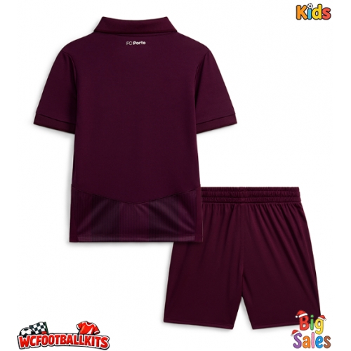 Porto Replica Away Stadium Kit for Kids 2026-27 Short Sleeve (+ pants)
